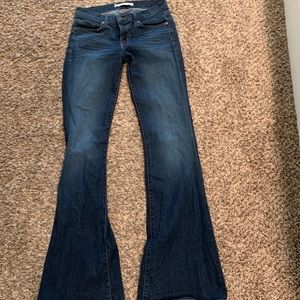J Brand flared long jeans